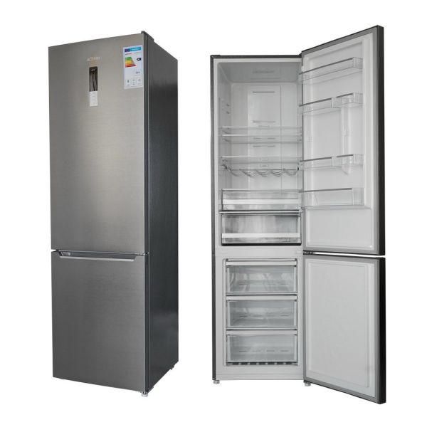 REFRIGERATEUR ASTECH FC397INO-OG COMBINE 3T GRIS INOX