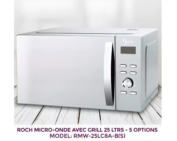 MICRO ONDE ROCH 25LITRES GRIS RMW25LC8ABS