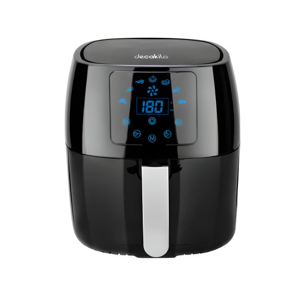 AIR FRYER DECAKILA A AIR DIGITALE 2PlECES 4,5LlTRES NOIR KEEC039B