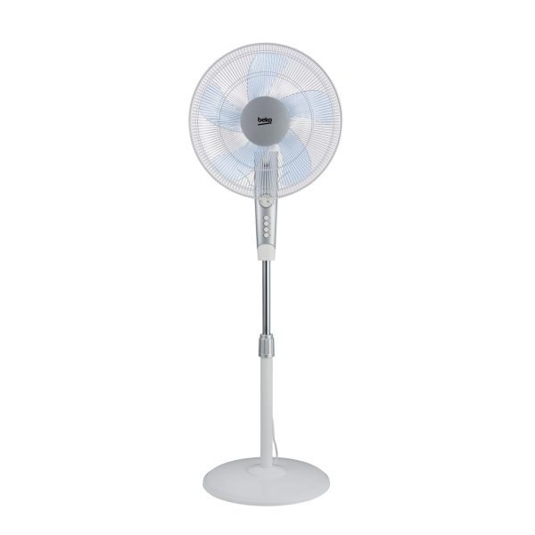 VENTILATEUR BEKO SUR PIED 40CM 5PALE 3NlVEAU DE VITESSE EFS5100W