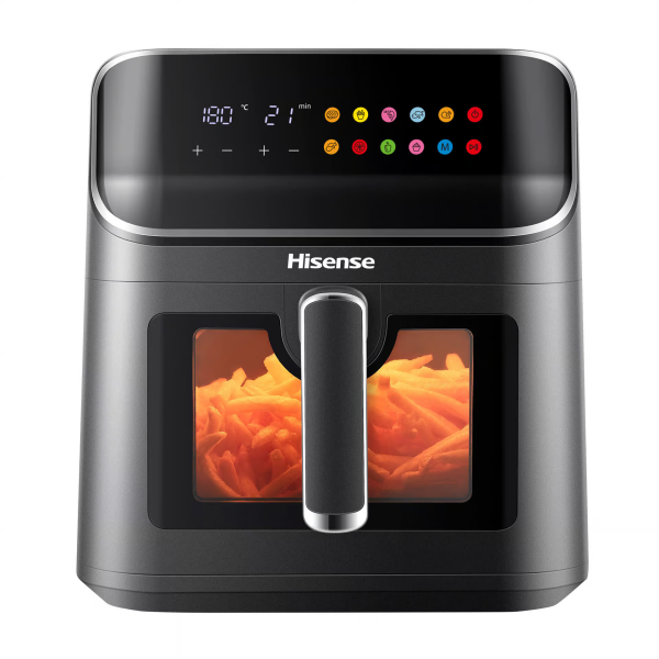 AIR FRYER HISENSE 6.7LITRES FENETRE VISIBLE NOIR