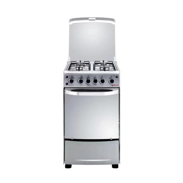 CUISINIERE ASTECH XA50GS 50/50 4FEUX INOX FULL OPTION