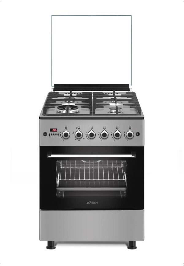 CUISINIERE ASTECH CK64GAZF 60/60 4FEUX FULL OPTION