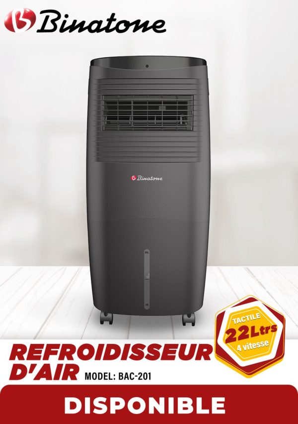 VENTILATEUR BINATONE A EAU HUMIDIFICATEUR