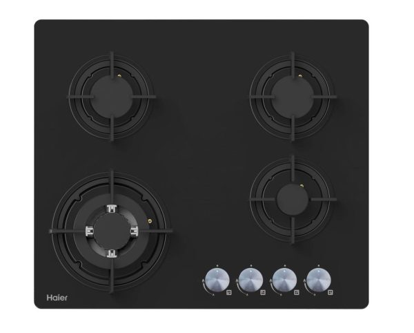 PLAQUE HAIER ENCASTRABLE  A GAZ NOIR HOB460FB