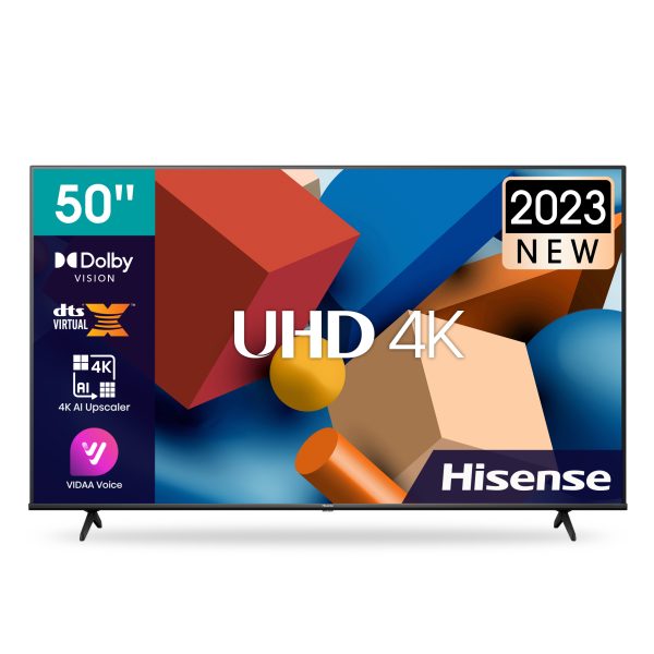 TELEVISEUR HISENSE 50" LED SMART VIDA UHD 50A6N