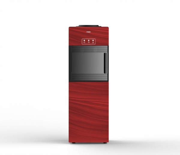 FONTAINE HAIER AVEC FRIGO ROUGE HWDC2461R