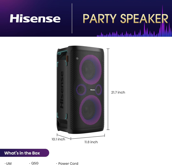 MINI CHAINE HISENSE 300W HPIOO