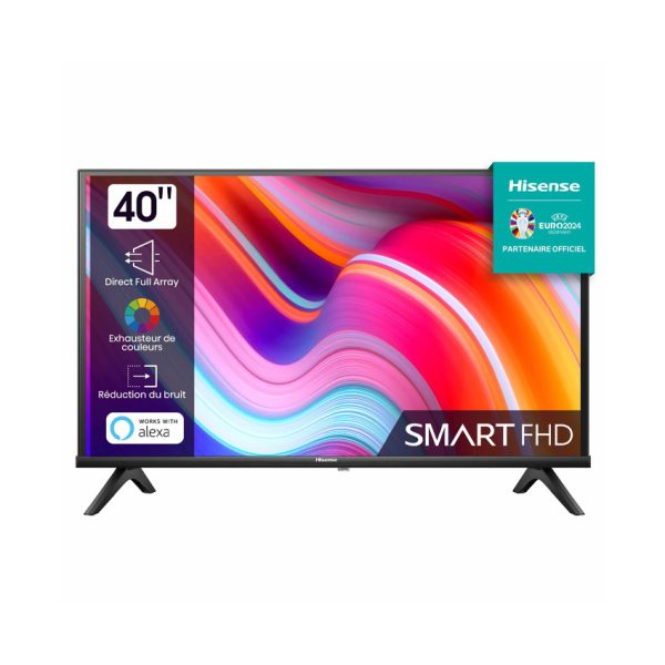 TELEVISEUR HISENSE 40" LED SMART VIDAA 40A4K