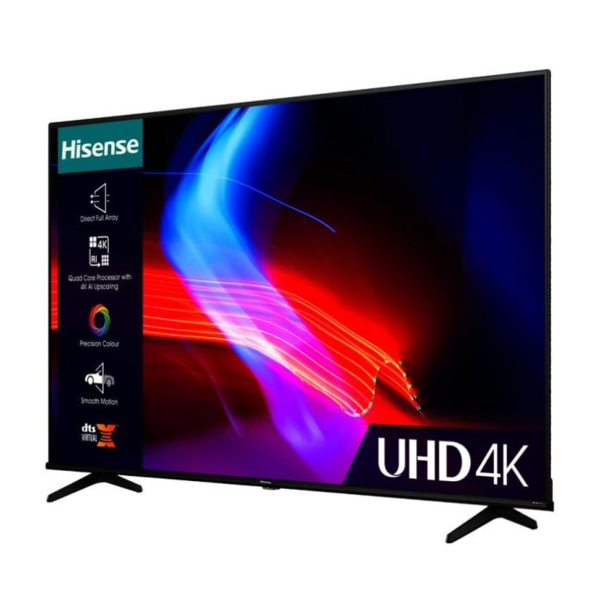 TELEVISEUR HISENSE 65" LED SMART UHD 4K 65A62KS