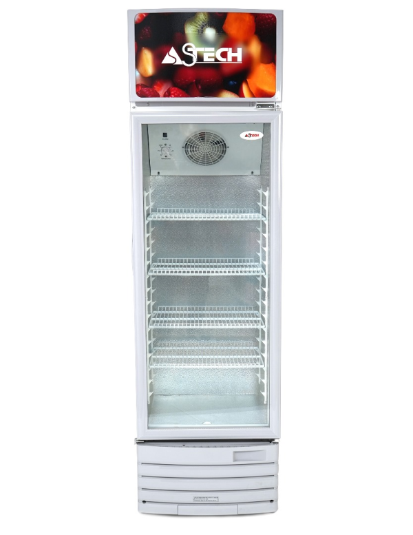 REFRIGERATEUR ASTECH VITRINE 1PORTE 274L 274AC