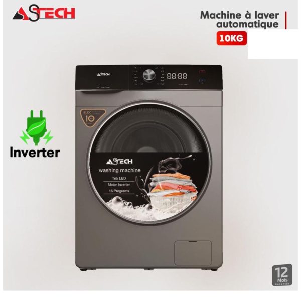 MACHINE A LAVER ASTECH 10KG INVERTER MLV10FN1003LC