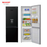 REFRIGERATEUR SHARP COMBINE 3TIROIRS NOIR SJBG415D