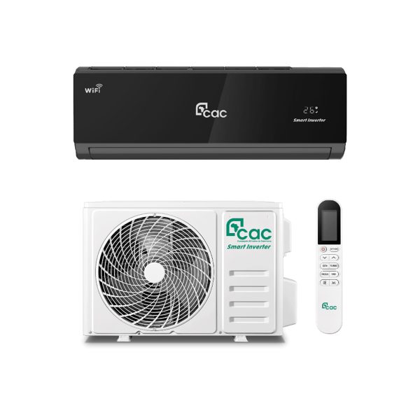 SPLIT CAC 18000BTU INVERTER NOIR AVEC WIFI